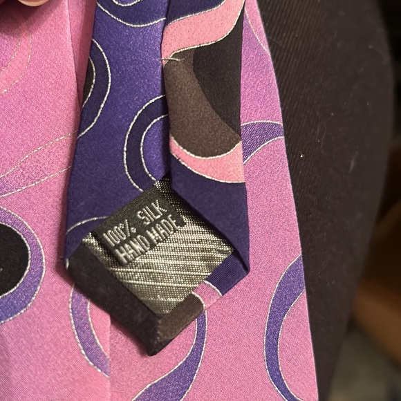 Alberto Zerra Handmade Silk Tie - Picture 6 of 7